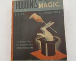 1927 Big Little Book Houdini&#39;s Book of Magic Cocomalt Giveaway Vintage - $18.95