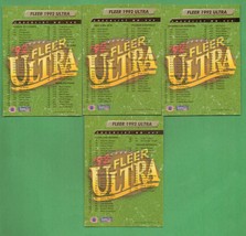  1992 Ultra  Football Checklists  - £1.59 GBP