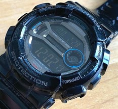 Casio GD-100 G-Shock Men 200m Black Digital Alarm Chrono Quartz Watch~New Batter - £37.20 GBP