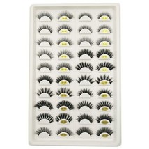 HBZGTLAD 20-Pair Eyelash Book Set - Reusable - 20 Different Styles *MIXED* - £19.66 GBP