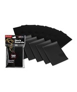 100 Premium Black Double Matte Deck Guard Sleeve Protectors for Gaming C... - $104.41 MXN