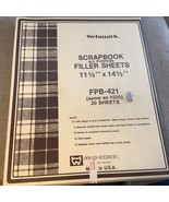 Webmark Scrapbook Filler Sheets 11 1/2 By 14 1/2 NOS FPB-421 - €10,29 EUR