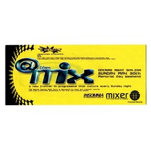 Rave Olympia &amp; Amir The Mix 1999 Flyer Vintage 90s Opium Den LA Electron... - $29.70