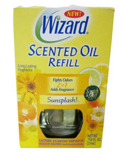 Vtg Air Wick Wizard Scented Oil Refill Sunsplash For Plug In Warmer Htf Rare - £11.81 GBP