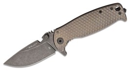 DPx Gear HEST/F 3.0 3D Ti Flipper Knife 3.15&quot; M390 Black Stonewashed Plain Blade - £337.13 GBP