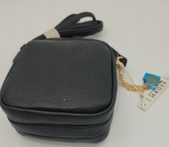 Mali + Lili ML5317A BK $48 Black Josie Triple Zip Crossbody Bag - NWT - £17.80 GBP
