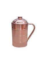 PG COUTURE One Emboss Copper Water Jug Water with Lid - £11.86 GBP