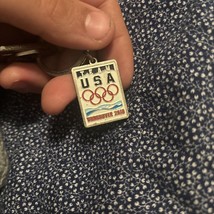 Team USA Speedskating Olympic Pin ~ Official 2010 Vancouver Olympic Pin - £20.13 GBP