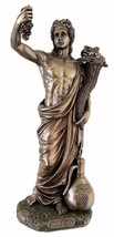 Dionysus the God of wine (Cold Cast Bronze statue 34cm / 13.4&#39;) - £138.37 GBP
