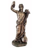 Dionysus the God of wine (Cold Cast Bronze statue 34cm / 13.4&#39;) - £136.17 GBP