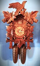 Schneider 8 Days Traditional Cuckoo Clock w/Night Silencer - $325.71