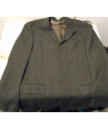 BANANA REPUBLIC GRAY MEN&#39;S 3 BUTTON WEDDING PROM QUINCE TUXEDO COAT JACK... - $710.75 MXN
