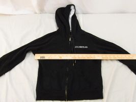 Adult Women's Rocawear Black White Logo Full Zipper Hooded Jacket 32085 - $19.79