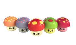 12 Piece Pack 3.25&quot; Squishy Mushroom Assortment  Squeeze Stress Toy TY55... - £29.80 GBP