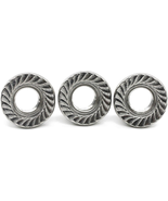 (25 PCS) Flange Nuts Serrated, Stainless Steel 18-8, 5/16&quot;-18 - $24.15 CAD