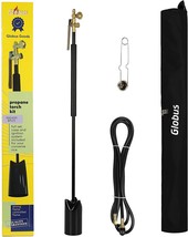 Propane Torch Weed Burner 500 000 BTU, Flame Thrower with Flint Striker and - £44.86 GBP