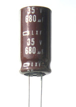 16pcs  Nippon Chemi-Con LXF 680uf 35v 105C Radial Electrolytic Capacitor - £10.76 GBP