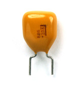 12pcs  Kemet 68uf 25v Radial Dipped Tantalum Capacitors - $12.75