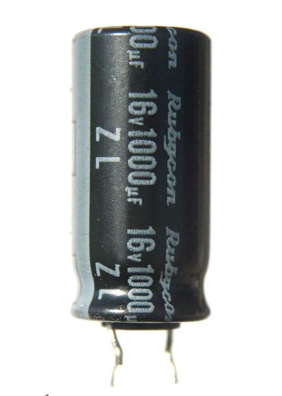12pcs Rubycon ZL 1000uf 16v 105C Radial Capacitor