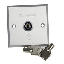 NSEE 803E Aluminum Door Release Exit Button w/ Key Switch Lock Access Co... - €18,98 EUR