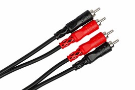 Hosa CRA-201 Dual RCA to Dual RCA Stereo Interconnect, 1 Meter - £10.89 GBP