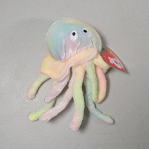 Ty Teenie Beanie Babies Mini Plush Goochy the Jellyfish With Tags 5&quot; - £7.09 GBP