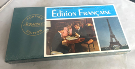 Vtg Scrabble Foreign Edition French 1950s Board Word Game NEW SEALED RARE - £78.99 GBP