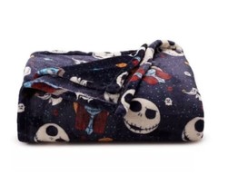 The Big One Disney Nightmare Before Christmas Jack Oversized  Plush Throw 5&#39;x6&#39; - £14.97 GBP