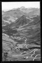 Vintage Photo Postcard RPPC Strada delle Dolomiti Bolzano Ampezzo Italy - £9.94 GBP