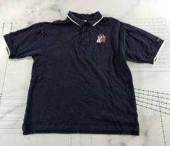 Disney Cruise Line Polo Shirt Mens Large Navy Blue Mickey Mouse 2007 Fir... - £15.49 GBP