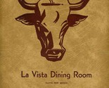 La Vista Dining Room Menu 1950&#39;s Clovis New Mexico Electrically Operated  - £67.03 GBP