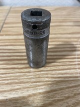 Vintage Snap-On Tools SF-240 SAE 3/4&quot; 12 Point 3/8&quot; Drive Deep Well Socket 1937 - £8.74 GBP