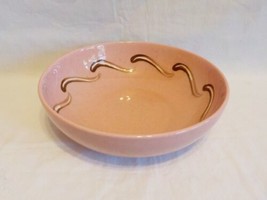 Vintage Harmony House BIKINI VALLEY ROSE California Pottery 8 7/8&quot; Salad Bowl - $12.00