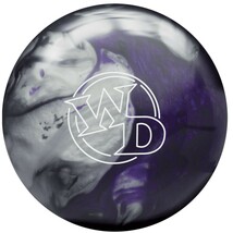 Columbia 300 White Dot Black Purple Silver Bowling Ball - $1,331.60 MXN