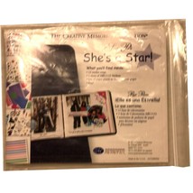 CREATIVE MEMORIES &quot;She&#39;s a star&quot; SNAP PACK ALBUM KIT PAPER, STICKERS ABC... - $9.99