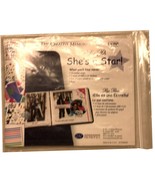 CREATIVE MEMORIES &quot;She&#39;s a star&quot; SNAP PACK ALBUM KIT PAPER, STICKERS ABC... - £7.85 GBP