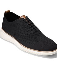 Cole Haan Men&#39;s Zero Grand Black Knitted White Outsole Sneakers Shoes Size 12 - £102.63 GBP