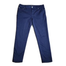 Baccini Skinny Pants ~ Sz 10 ~ Dark Blue ~ Mid Rise ~ 27&quot; Inseam - £16.89 GBP