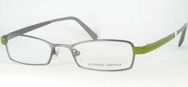 Nouveau Prodesign Danemark 1173 6521 Lunettes Grises Vertes Monture 47-17-140mm - $83.34