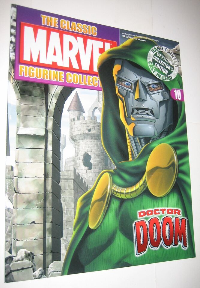Primary image for Classic Marvel Figurine Collection Magazine #10 Doctor Doom Victor Von Doom Eagl