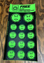 Defunct Thrift Drug store Mr Yuk stickers Pittsburgh poison center - £15.27 GBP