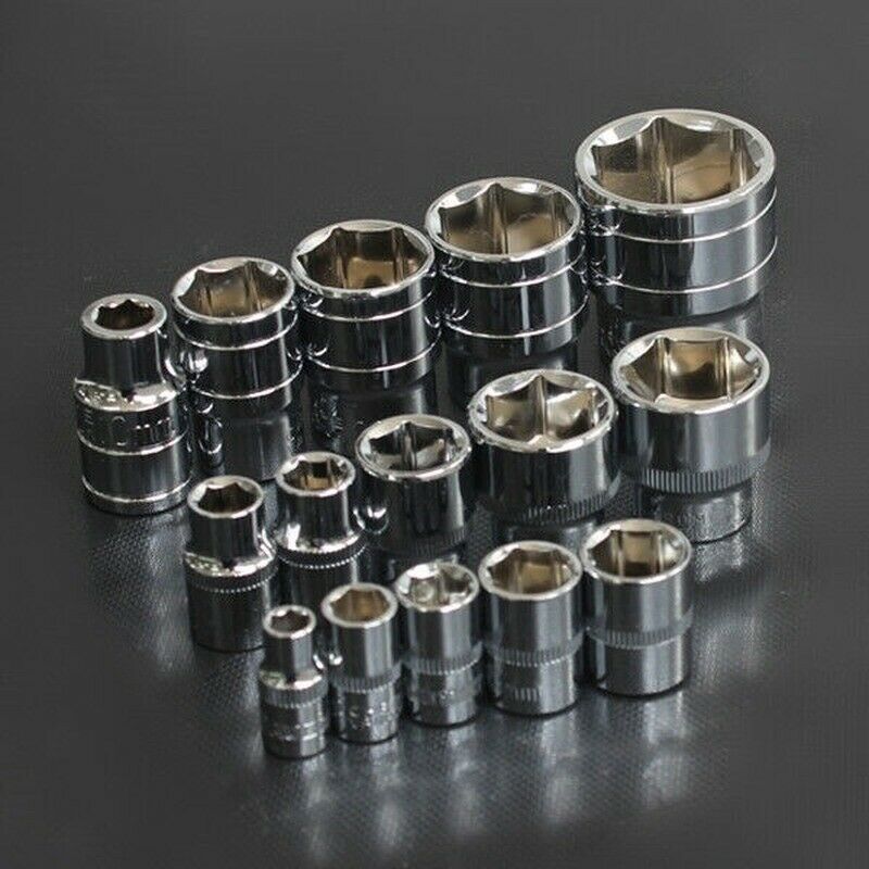 1Pc Standard Socket for Ratchet Wrench 1/4&quot; 3/8&quot;1/2&quot; Drive 4~32 mm Metri... - $2.39+