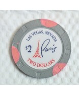 $2 Paris Hotel &amp; Casino Las Vegas Casino Chip - $6.76 CAD