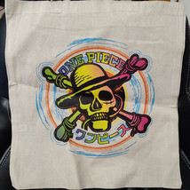 One Piece Tote Bag Straw Hats Crew Symbol Official Anime OP Collectible Handbag - £15.29 GBP