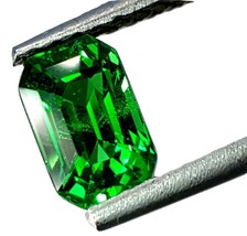 1.63 ct Natural Tsavorite Garnet emerald green from kenya - £733.80 GBP