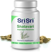 Sri Sri Tattva Shatavari Asparagus Racemosa Dietary Supplements  60 Tablets 500 - £27.17 GBP