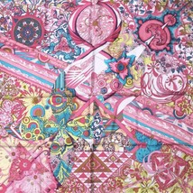 Hermes Scarf L&#39;Ivresse de l&#39;Infini 90 cm Silk pink infinity Carre 35&quot; - $733.29