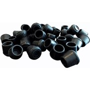 8622E Leg Tips 1-Inch inside Diameter Rubber Chair Leg Caps, 40 Pack, Black - $24.00