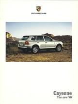 2004 Porsche CAYENNE V6 sales brochure catalog US 04 - £7.90 GBP