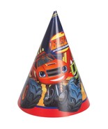 Blaze and the Monster Machine Cone Hats Birthday Party Favors 8 Per Pack... - €6,81 EUR